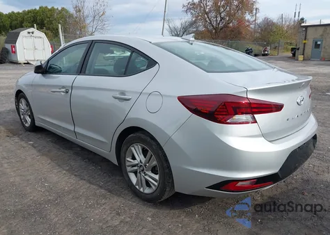 2019 Hyundai Elantra Sel из США, поврежденный, VIN 5NPD84LF2KH418213